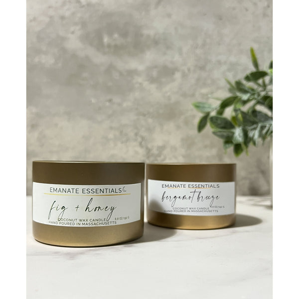 Crystal Bliss Tin Candle