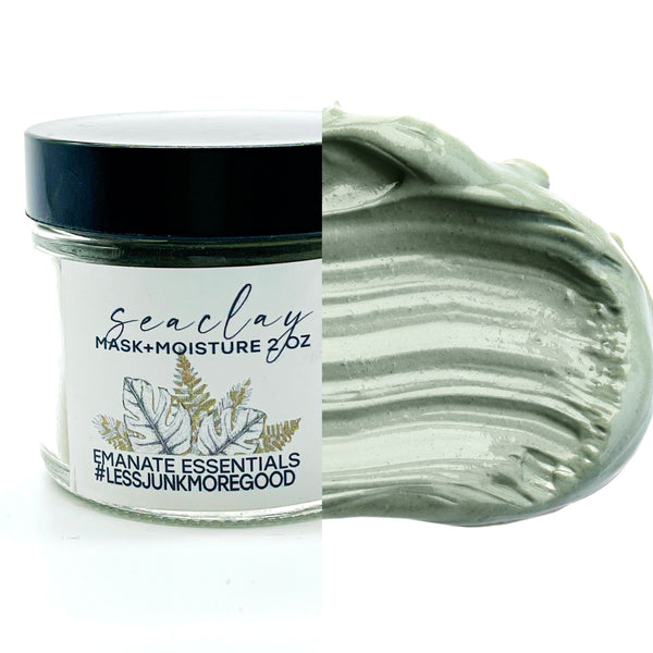 Light Gray Emanate Powdered Face Mask