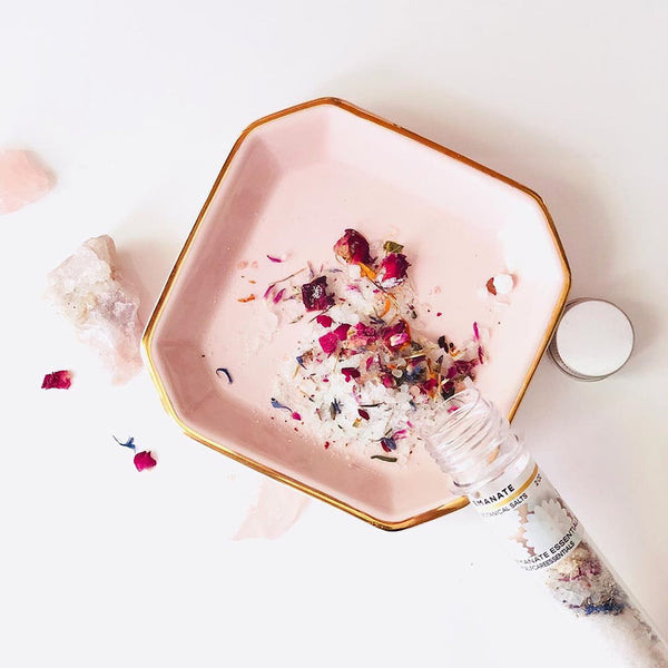 Misty Rose Emanate Luxe Bath+Soak Salts