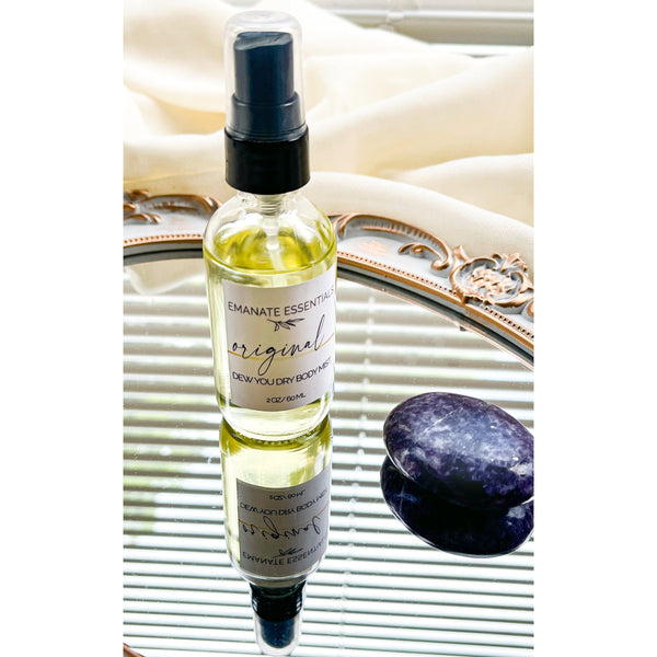 Light Gray Dew You Dry Body Mist