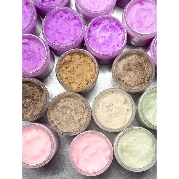 Dark Gray Luxe Body Scrub