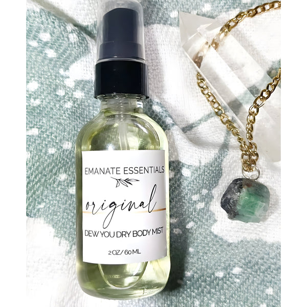 Light Gray Dew You Dry Body Mist