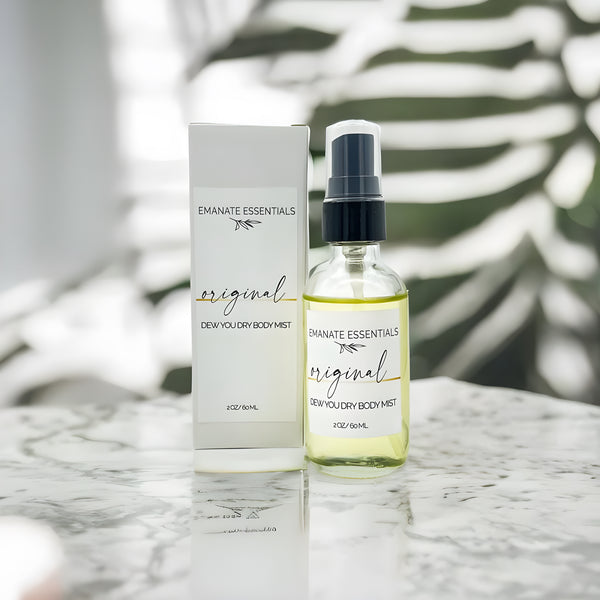 Light Gray Dew You Dry Body Mist