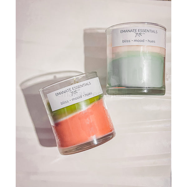 Light Gray Citrus Bae Hues Candle