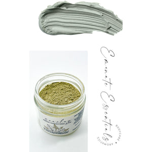 Light Gray Emanate Powdered Face Mask