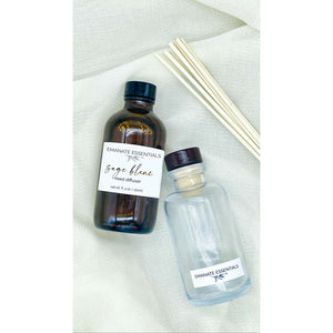 Light Gray Sage Blanc Reed Diffuser